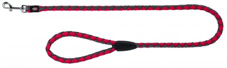Accesorii pentru Caini - Lesa Cavo Coarda, L-XL: 1.00 m/18 mm, Fucsia/Grafit, 144211