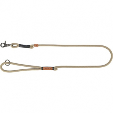 Lese pentru Caini - Lesa Coarda, Be Nordic, S-M: 1.00 m/8 mm, Nisipiu/Negru, 17204