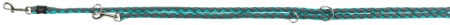 Produse pentru Caini - Lesa Cavo Coarda, Reglabila, S-M: 2 m/12 mm, Ocean/Grafit, 143512