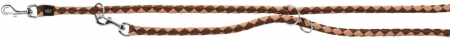 Produse pentru Caini - Lesa Cavo Coarda, Reglabila, L-XL: 2 m/18 mm Maro/Caramel 143615