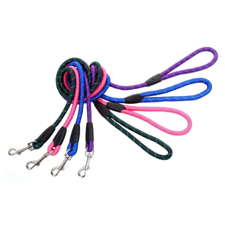 Produse pentru Caini - Lesa cordelina color Ø 12 mm/1,2 m