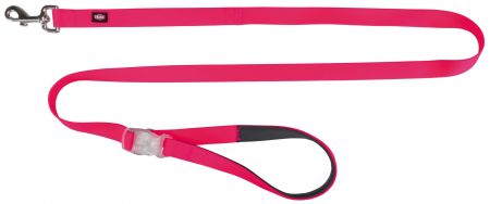Lese pentru Caini - Lesa cu Led/Usb S-L 1.20-1.80 M/25 mm Pink Neon 13316 (R)