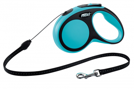 Produse pentru Caini - Lesa Flexi Comfort Coarda S 5 m/15 kg Albastru 21292