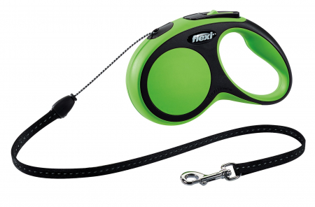 Lese pentru Caini - Lesa Flexi Comfort Coarda S 5 m/15 kg Verde 21294