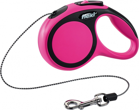 Produse pentru Caini - Lesa Flexi Comfort Coarda XS 3 m/8 kg Pink 21286