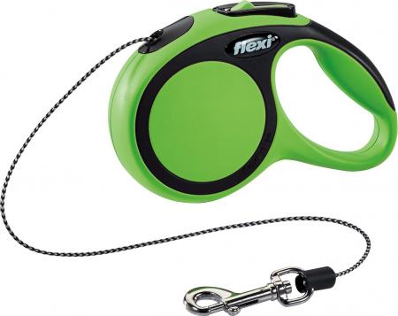Produse pentru Caini - Lesa Flexi Comfort Coarda XS 3 m/8 kg Verde 21284