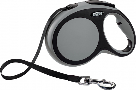 Lese pentru Caini - Lesa Flexi New Comfort cu Banda L 8 m 50 kg Gri 21371
