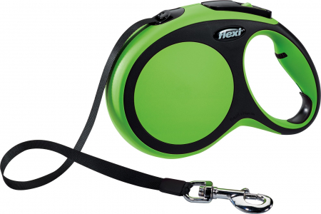 Lese pentru Caini - Lesa Flexi New Comfort cu Banda L 8 m 50 kg Verde 21374 (R)