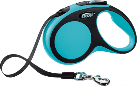 Produse pentru Caini - Lesa Flexi New Comfort cu Banda S 5 m 15 kg Albastru 21342