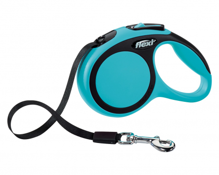 Produse pentru Caini - Lesa Flexi New Comfort cu Banda XS 3 m 12 kg Albastru 21332
