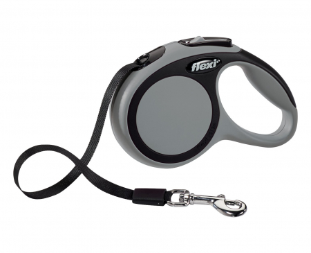 Produse pentru Caini - Lesa Flexi New Comfort cu Banda XS 3 m 12 kg Gri 21331