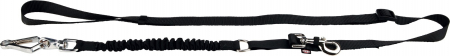 Accesorii Auto&Bicicleta - Lesa Pentru Jogging Si Bicicleta, Cu Amortizor, 1.00-2.00 m/25 mm, Negru, 1282t