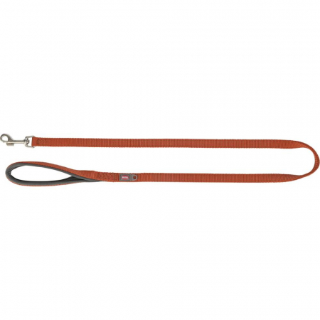 Lese pentru Caini - Lesa Premium, XS-S: 1.20 m/15 mm, Ruginiu, 200130