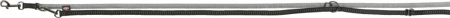 Produse pentru Caini - Lesa Softline Elegance Ajustabila, XS: 2.30 m/10 mm, negru/gri, 115301