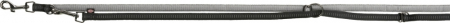 Produse pentru Caini - Lesa Softline Elegance Ajustabila, XS-S: 2.00 m/15 mm, negru/gri, 115401