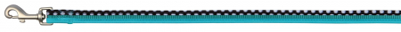 Lese pentru Caini - Lesa Spot M-L1 m/15 mm Aquamarin/Turcuaz/Negru 14251