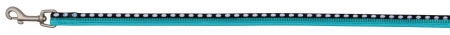 Lese pentru Caini - Lesa Spot S-M 1 m/15 mm Aquamarin/Turcuaz/Negru 14250