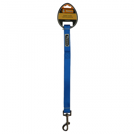 Produse pentru Caini - Lesa textila 20 mm/1,2 m albastru