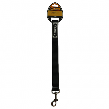 Lese pentru Caini - Lesa textila 25 mm/1,2 m negru