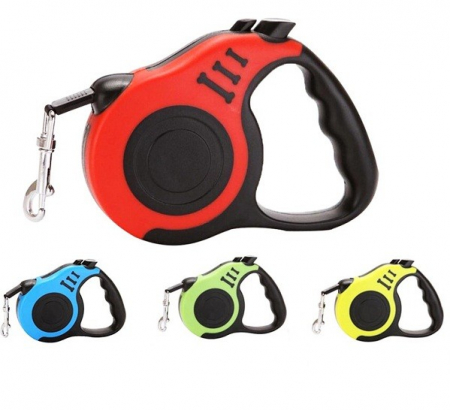 Produse pentru Caini - Lesa Yommy extensibila & banda 5 m/22 kg