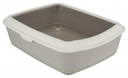 Igiena Pisici - Litiera Classic cu Rama 37x15x47 cm Gri 40315