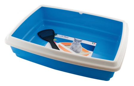 Litiere pentru Pisici - Litiera cu margine 54x40x12 cm