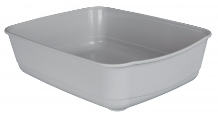 Igiena Pisici - Litiera Mare 36x12x46 cm Gri Metal 40302