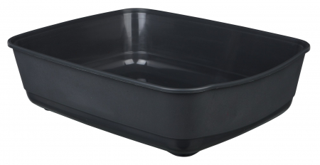 Igiena Pisici - Litiera Mare 36x12x46 cm Negru 40301