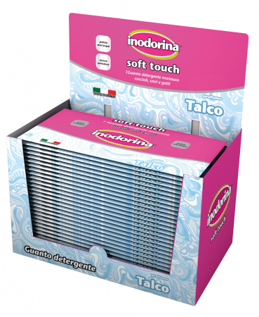Ingrijirea Labutelor si Ghearelor - Manusa curatare Talco Soft Touch Inodorina