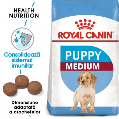 Produse pentru Caini - Royal Canin Medium Puppy 1kg