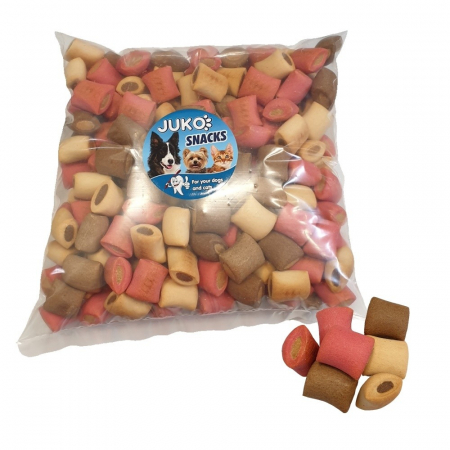 Recompense si Suplimente pentru Caini - Mini rulouri cu pui si legume 1 kg