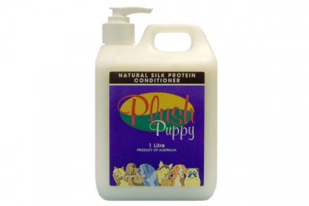 Ingrijirea Blanii pentru Caini Sampoane - Plush Puppy Natural Silk Protein Conditioner