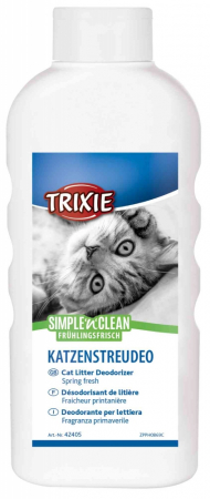 Ingrijire si Igiena - Odorizant Litiera, Simple'n'Clean, Spring Fresh, 750 g, 42405