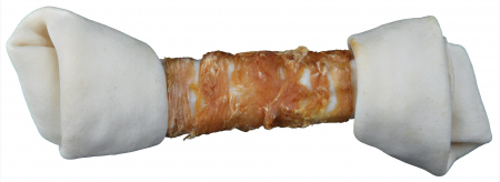 Hrana Caini - Recompensa Pentru Caini, Denta Fun, Os Innodat Cu Pui, 25 cm/ 22 g 31320