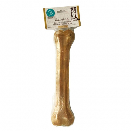 Recompense si Suplimente pentru Caini - Os presat din piele natur 26 cm