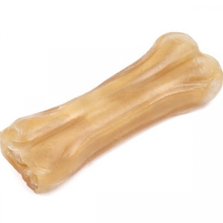 Produse pentru Caini - Os presat din piele natur 5 cm