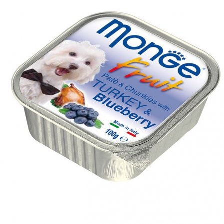 Hrana Umeda pentru Caini - Pate afine & curcan 100 g