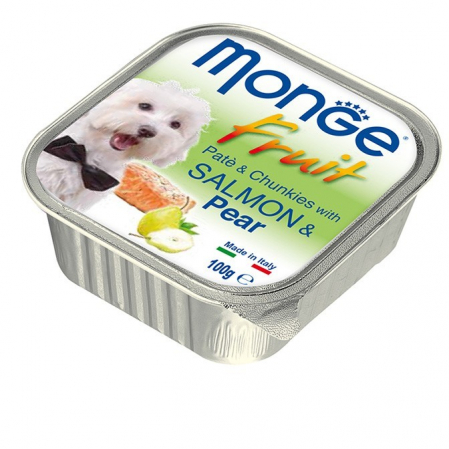 Hrana Umeda pentru Caini - Pate pere & somon 100 g