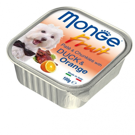 Hrana Umeda pentru Caini - Pate portocale & rata 100 g