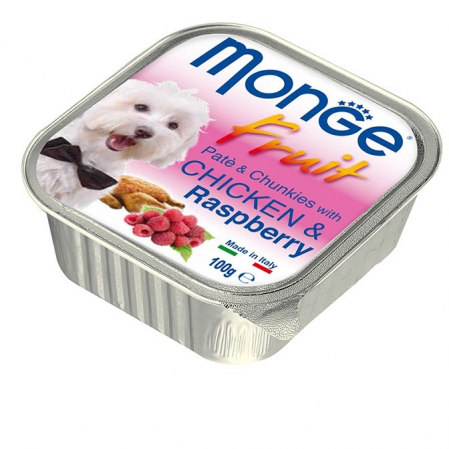 Hrana Umeda pentru Caini - Pate zmeura & pui 100 g