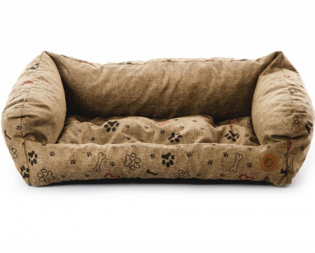 Patuturi si Cosuri pentru Caini - Patut Lux brown 65/45/20 cm M