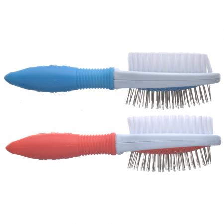 Ingrijirea Blanii pentru Caini Sampoane - Perie dubla fancy ovala color