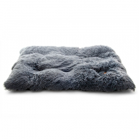 Produse pentru Caini - Perna culcus cu blanita gri inchis 110/80 cm