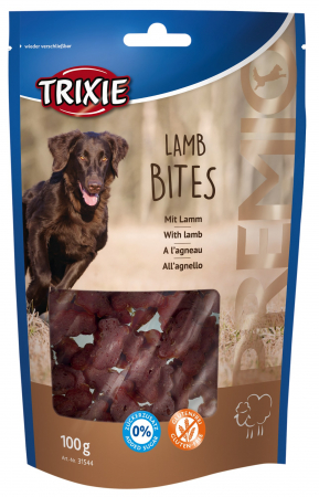 (-20%) Recompense Pentru Caini, Premio, Bites Cu Miel, 100 g, 31544 [1]