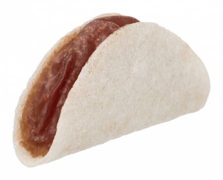 Recompense si Suplimente pentru Caini - Recompense Pentru Caini, Denta Fun, Tacos Cu Rata, 5.5 cm/100 g, 31394