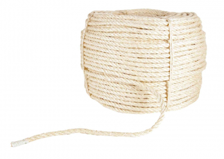 Produse pentru Pisici - Rola Sfoara Sisal, 220 m/ 10 mm, (pret la metru) 4402