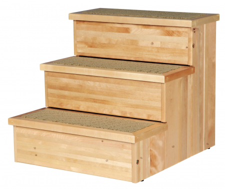 Accesorii Acasa si Mobilier - Scara Pentru Animale Companie, Lemn, 40X38x45 cm, Pana la 50 kg, 3943