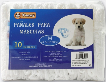 Produse pentru Caini - Scutec & pampers chilot 10 buc/set M
