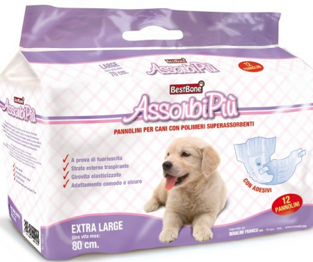 Covorase Absorbante si Scutece - Scutec & pampers 12 buc/set XL