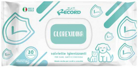 Ingrijirea Blanii pentru Caini Sampoane - Servetele umede & extract Bio Clorhrexidina 30 buc